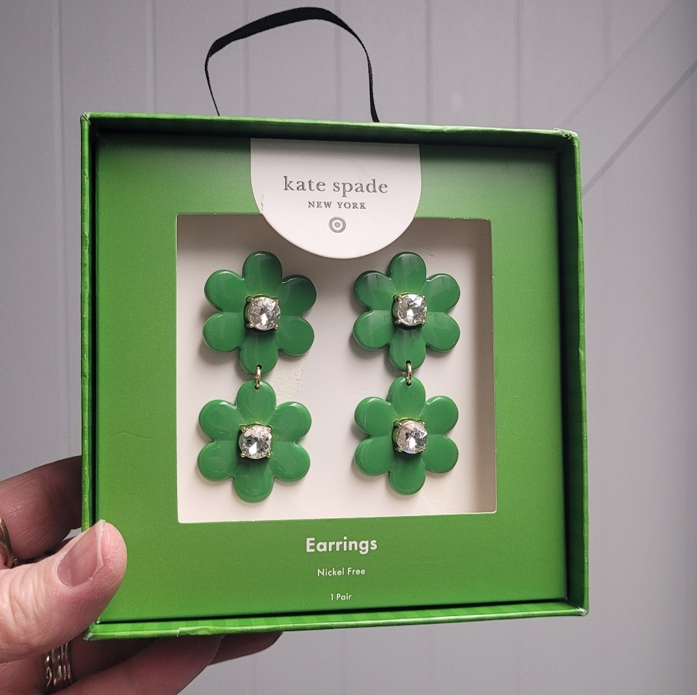 Kate Spade Green X target Striped Box